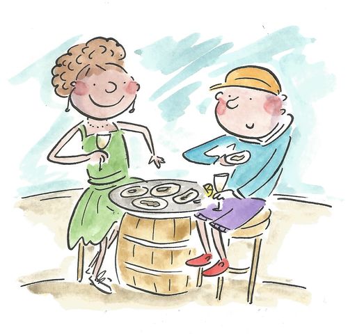 Champagne and Oysters