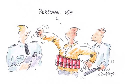 "Personal use."