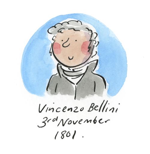 Vincenzo Bellini 3rd November 1801.