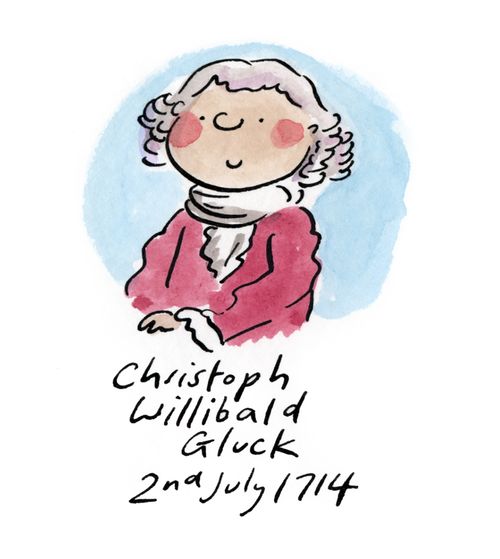Cristoph Willibald Gluck 2nd July 1714