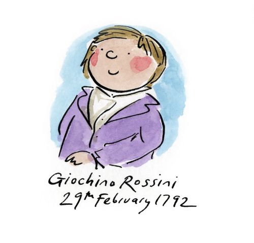 Giochino Rossini 29th February 1792.