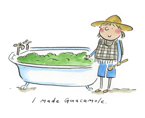 I made Guacamole.