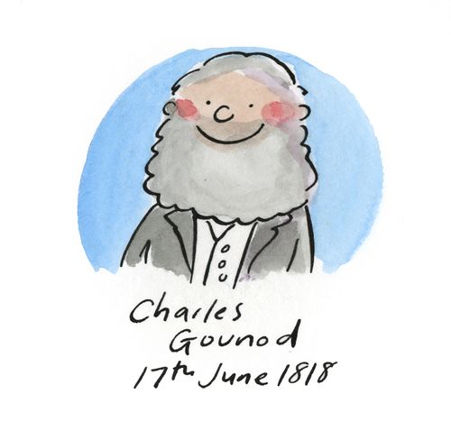 Charles Gounod - 17th June 1818