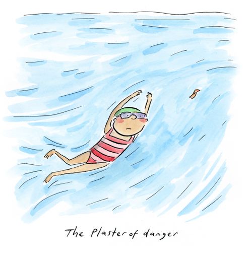 Plaster of danger