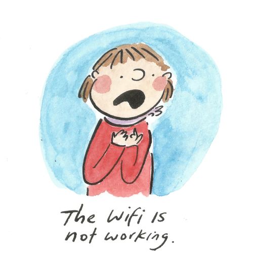 The wifi is not working