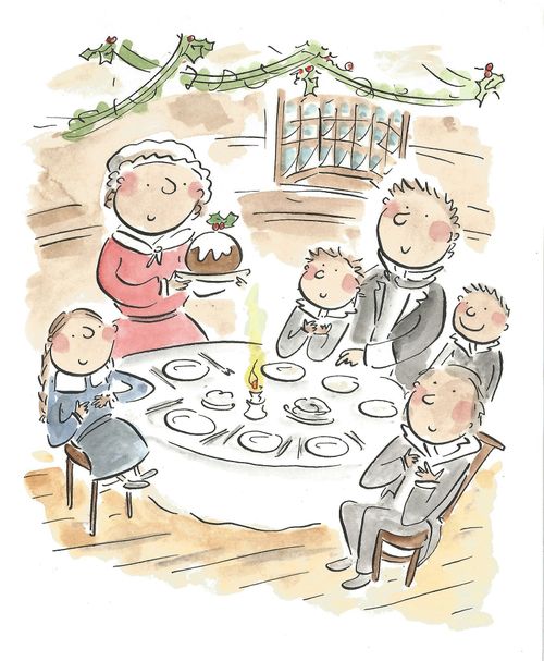 Christmas dinner at the Cratchits