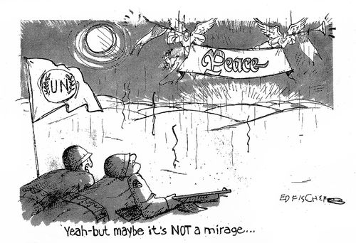 "Yeah - but maybe it's NOT a mirage..."