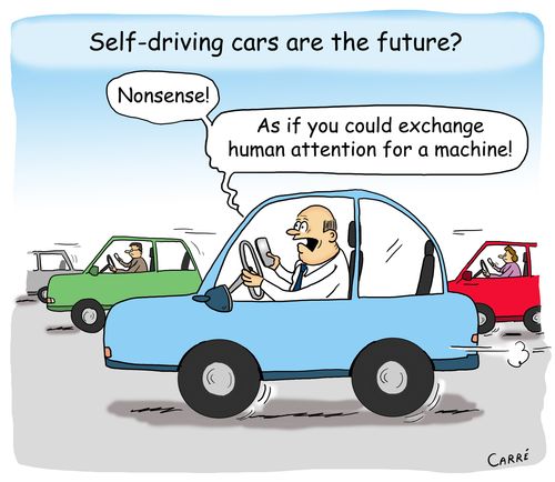 Self-driving cars are the future?
