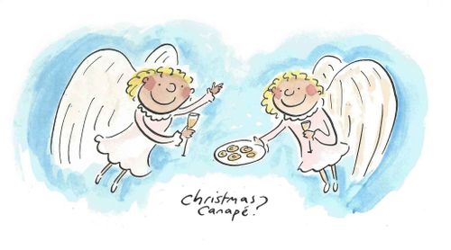 Christmas canape?