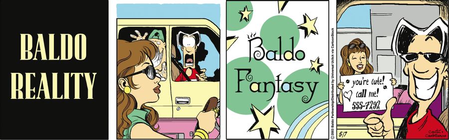Baldo reality vs. Baldo fantasy.