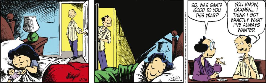 "You know, Carmen...I think I got exactly what I've always wanted."