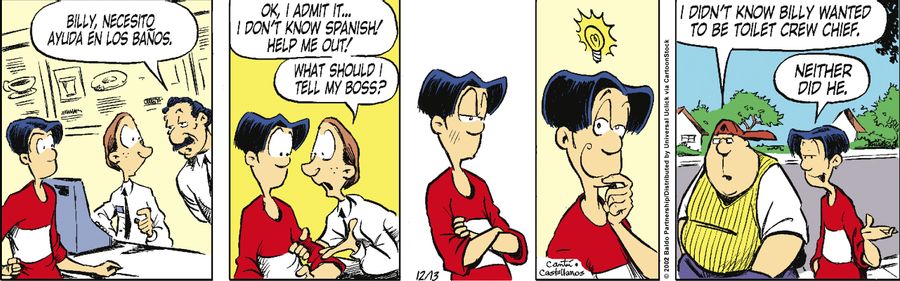 OK, I admit it...I don't know Spanish! Help me out! What should I tell my boss?"