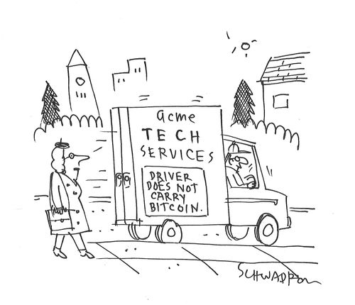 Acme Tech Services - Driver does not carry Bitcoin.