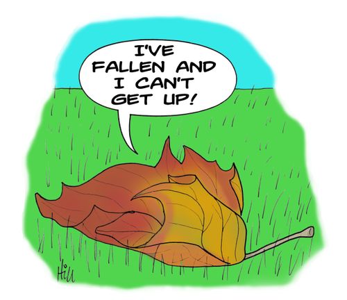 "I've fallen and I can't get up!"
