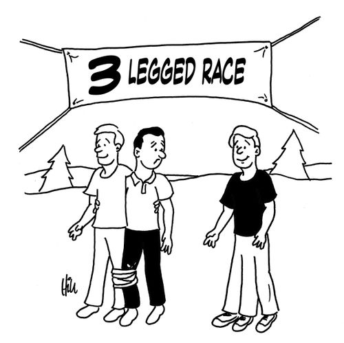 Three Legged Race