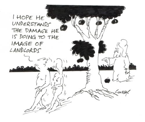 "I hope he understands the damage he is doing to the image of landlords."