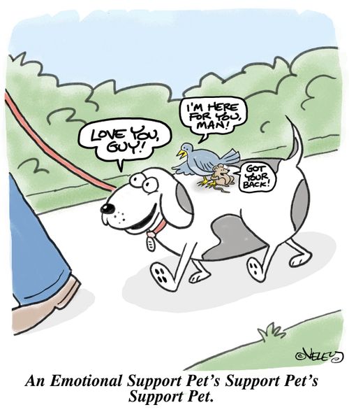 An Emotional Support Pet's Support Pet's Support Pet.