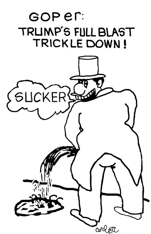 GOPer: Trump's full blast trickle down!