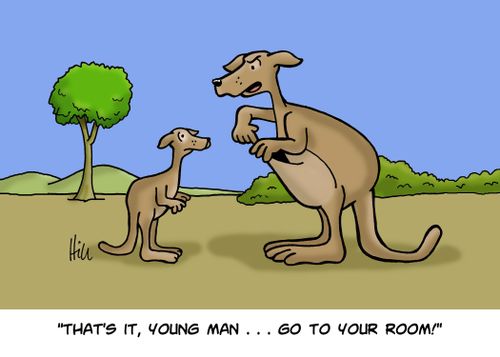 "That's it, young man....go to your room!"