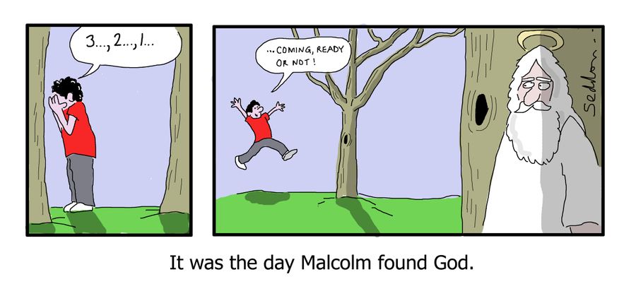 It was the day Malcolm found God.