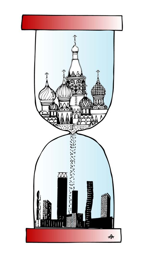 The passage of time.