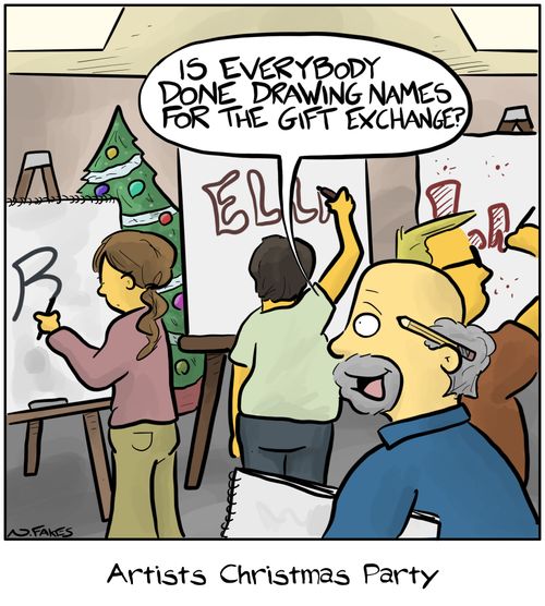 Artists Christmas Party