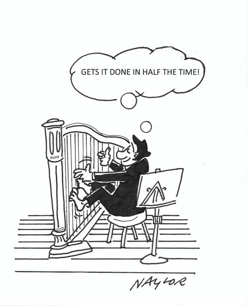 "Gets it done in half the time!"