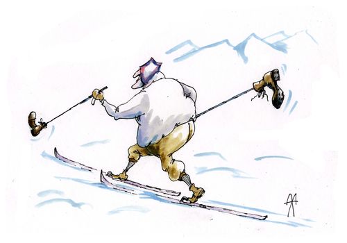 Smart skier
