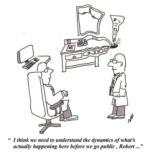 " I think we need to understand the dynamics of what's actually happening here" 