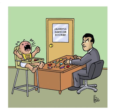IRS Taking Candy From A Baby