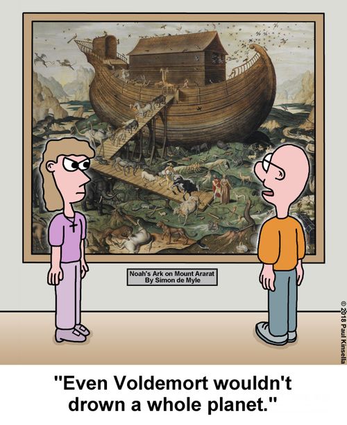"Even Voldemort wouldn't drown a whole planet."