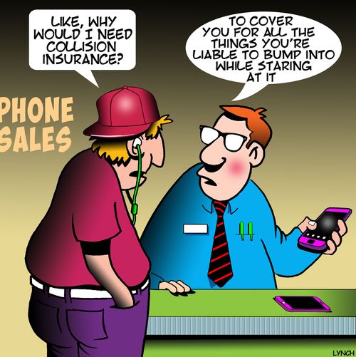"Like, why would I need collision insurance?"