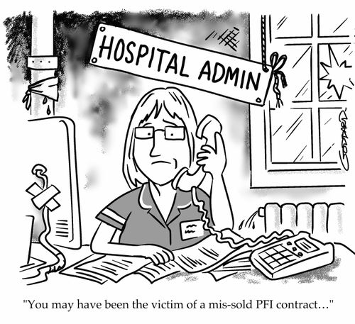 "You may have been the victim of a mis-sold PFI contract."