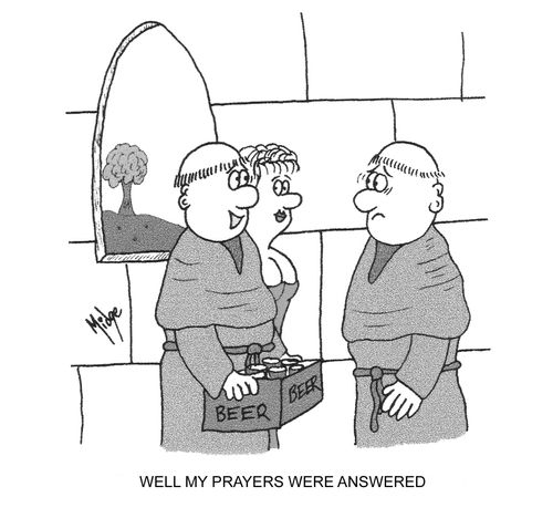 "Well my prayers were answered."