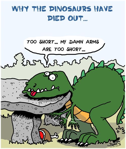 Why the dinosaurs have died out...