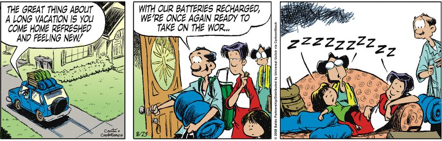 "The great thing about a long vacation is you come home refreshed and feeling new! With our batteries recharged we're once again ready to take on the wor..."