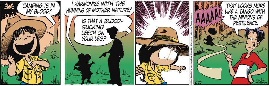 "Camping is in my blood! I harmonize with the humming of Mother Nature!"