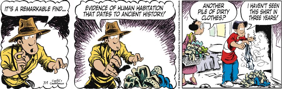 "It's a remarkable find...evidence of human habitation that dates to ancient history!"