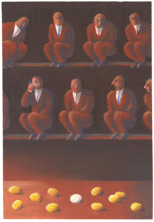 Wall Street Hens