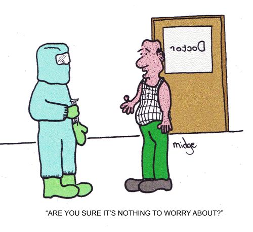 "Are you sure it's nothing to worry about?"