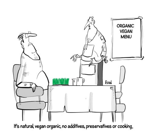 "It's natural, vegan organic, no additives, preservatives or cooking."
