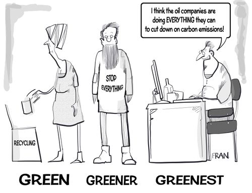 Green, Greener, Greenest.