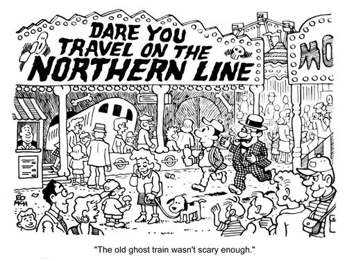 "The old ghost train wasn't scary enough."