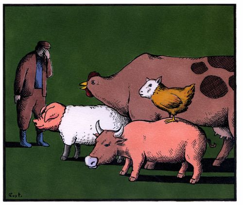 Hybrid animals.