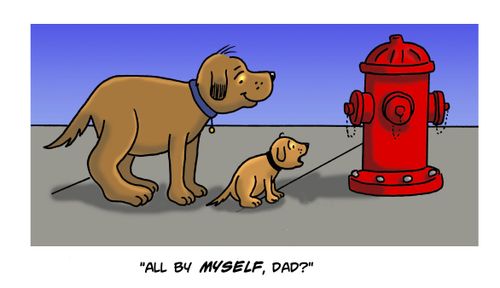 "All By Myself, Dad?"