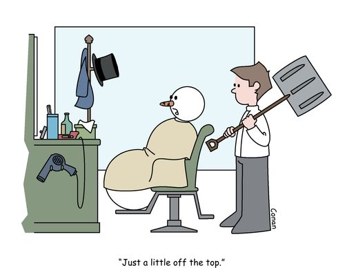 "Just a little off the top."