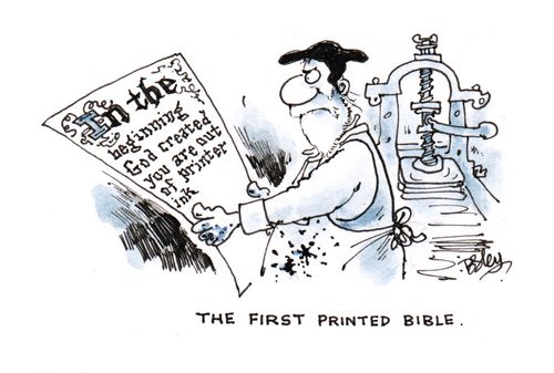 The First Printed Bible