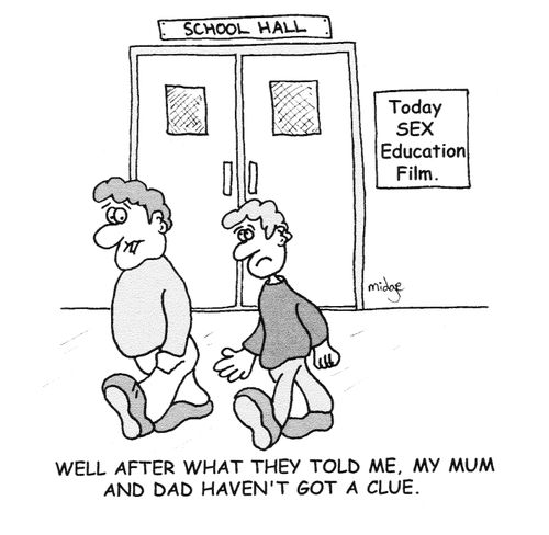 "Well after what they told me, my mum and dad haven't got a clue."