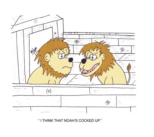 "I think that Noah's cocked up."
