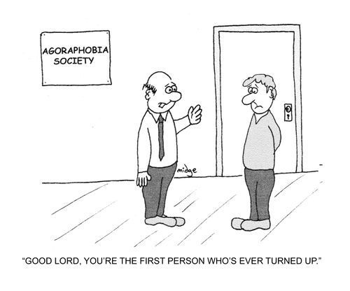 "Good lord, you're the first person who's ever turned up."